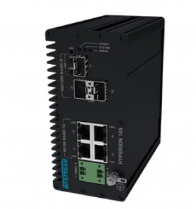Hyperion-105 managed industrial Ethernet switch