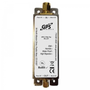 GPS L1 Bandpass High Rejection Filter with Tiny Housing