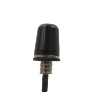 Micro BroadBand Dome Antenna, with 1 foot LL-195 pigtail, with SMA-male (1.7-6 G