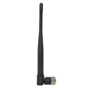 Rubber Duck Knuckle Antenna, half-wave, with Reverse TNC Plug, (2.4-2.485 GHz)